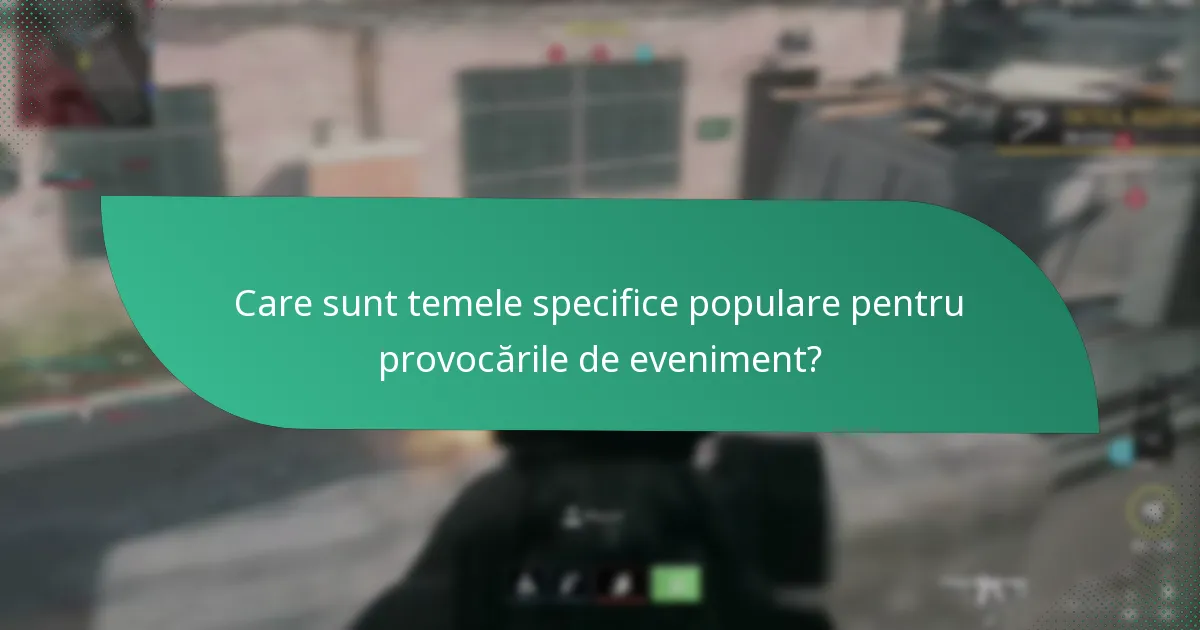 Când au loc evenimentele sezoniere cu premii tematice?