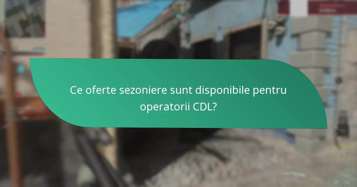 Cum să folosești codurile promoționale CDL Operator?