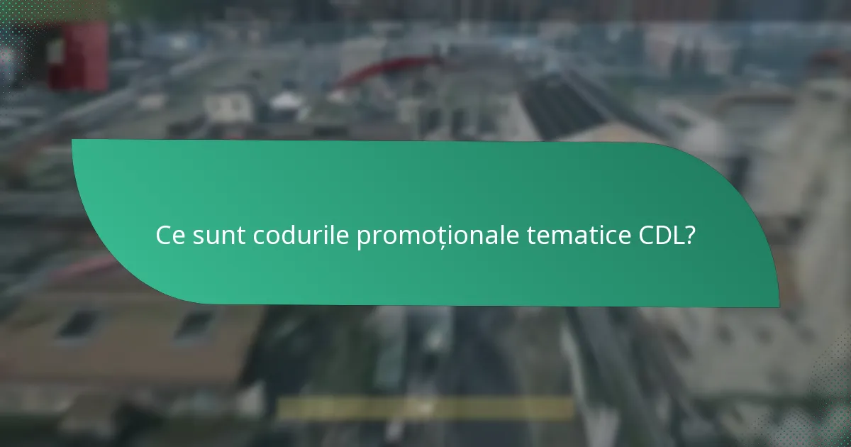 Care sunt riscurile utilizării codurilor promoționale tematice CDL?