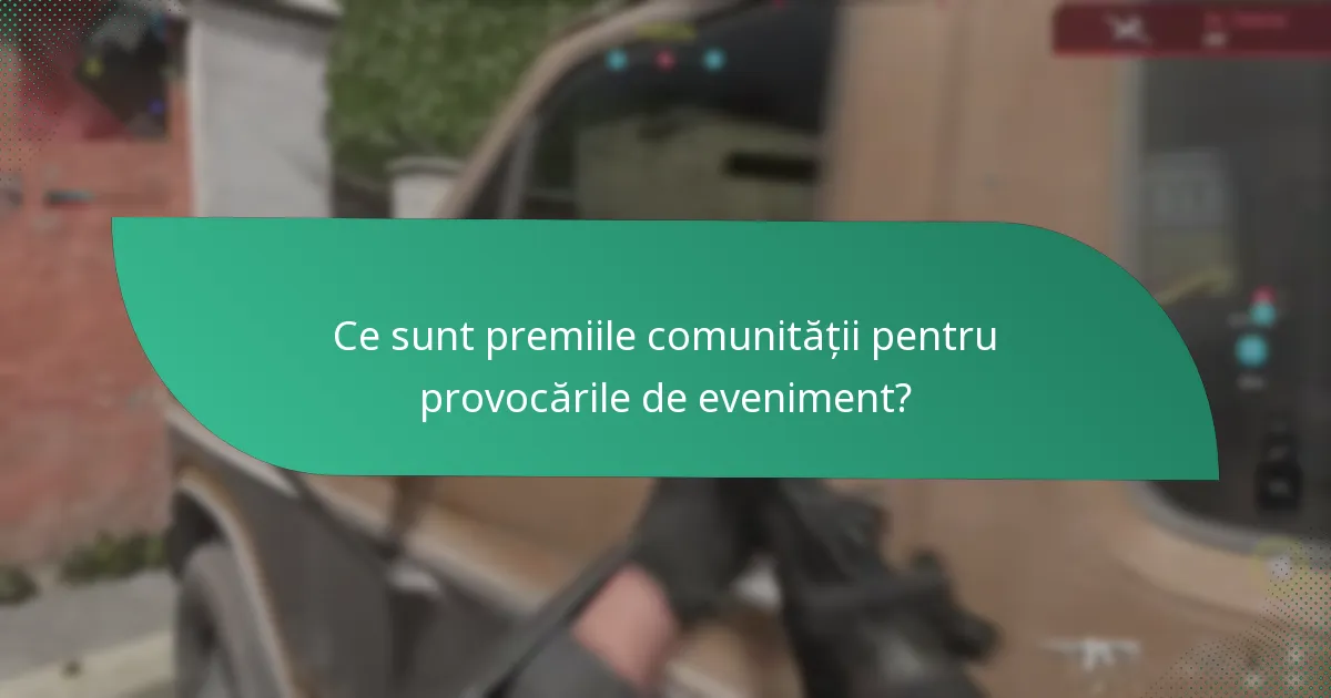 Care este structura premiilor pentru provocările de eveniment?