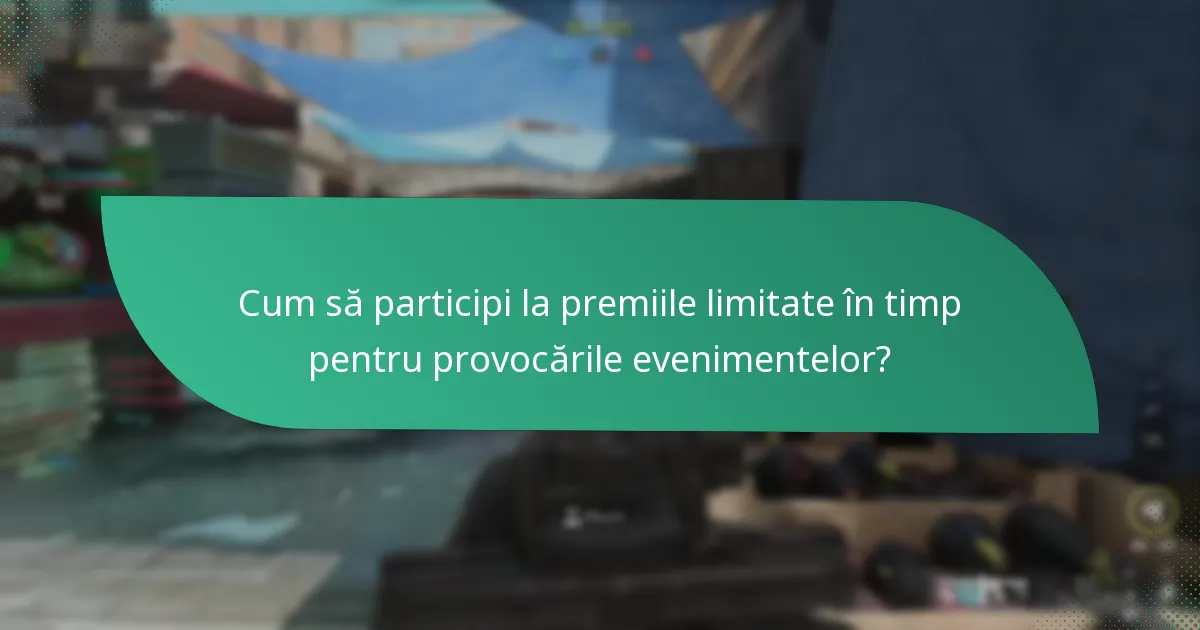 De ce este importantă urgența în premiile provocărilor evenimentelor?