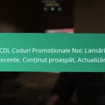 Coduri promoționale pentru aniversarea CDL: Sărbători de etapă, Cadouri speciale, Articole de moștenire