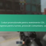 Recompense exclusive pentru provocarea evenimentului: articole unice, acces special, conținut VIP