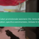 Coduri promoționale speciale CDL: Evenimente unice, Cross-promotions, Colaborări