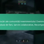 Recompense pentru Grupul Provocărilor Evenimentului: Sarcini bazate pe echipă, Provocări colaborative, Bonusuri